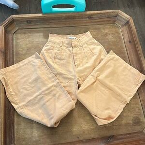 a&f abercrombie and fitch linen pants